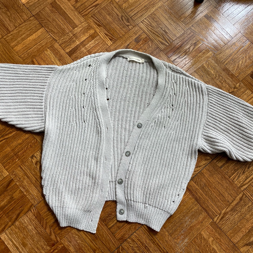 Micaela Greg sweater. Size Medium. Comfy, loose knit sweater. Originally $357.
